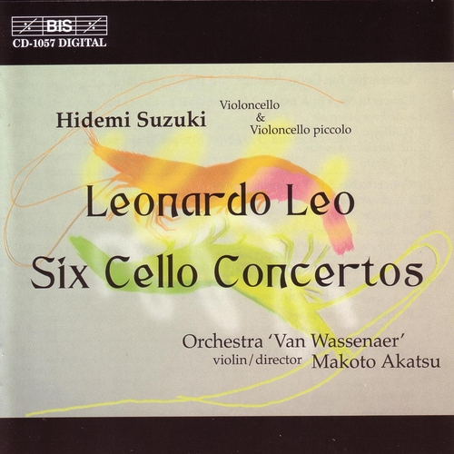 Couverture 6 CONCERTOS POUR VIOLONCELLE de Leonardo LEO