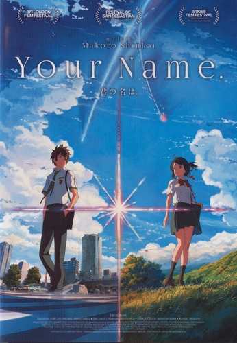 Couverture YOUR NAME de Makoto SHINKAI