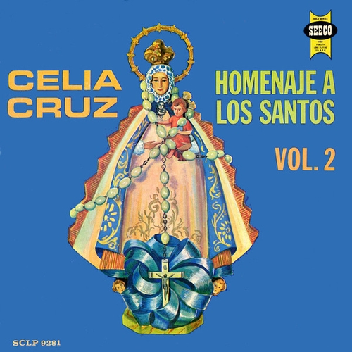 Couverture HOMENAJE A LOS SANTOS de Celia CRUZ