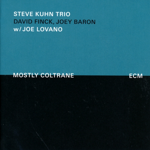 Couverture MOSTLY COLTRANE de Steve KUHN TRIO WITH JOE LOVANO