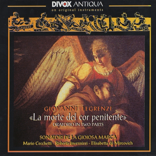 Couverture LA MORTE DEL COR PENITENTE de Giovanni LEGRENZI