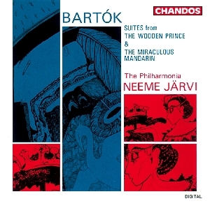 Couverture PRINCE DE BOIS (SUITE ARR.JÄRVI) / MANDARIN MERV. (SUITE) de Béla BARTOK