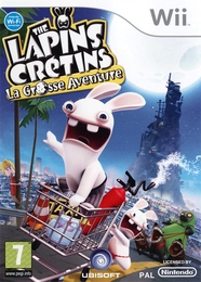 Image du média "LAPINS CRETINS (LES) - GROSSE AVENTURE (LA) - Wii de UBI SOFT"