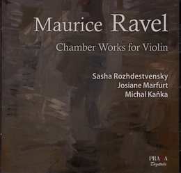 Image du média "CHAMBER WORKS FOR VIOLIN - SONATE / TZIGANE / BERCEUSE... de Maurice RAVEL"