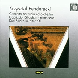 Image du média "1965 CONCERTO ALTO (1983) / CAPRICCIO HAUTBOIS & 11 CORDES de Krzysztof PENDERECKI"