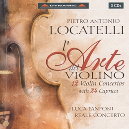 Image du média "ARTE DEL VIOLONO OP.3: 1-12/ 24 CAPRICES POUR VIOLON SOLO de Pietro LOCATELLI"