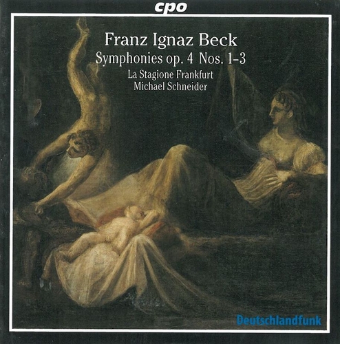 Couverture SYMPHONIE OP.4: 1-3 / OUVERTURE "L'ISLE DÉSERTE" de Franz Ignaz BECK