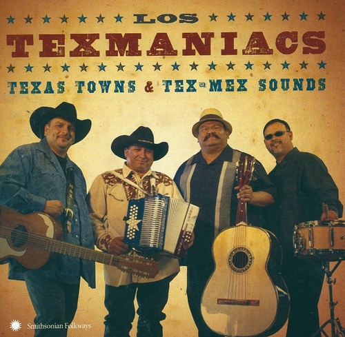 Couverture TEXAS TOWNS & TEX-MEX SOUNDS de LOS TEXMANIACS