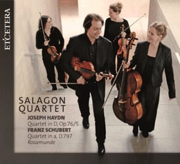 Image du média "QUATUOR CORDES OP.76:5 (+ SCHUBERT: QUATUOR D.797) de Joseph [Franz] HAYDN"