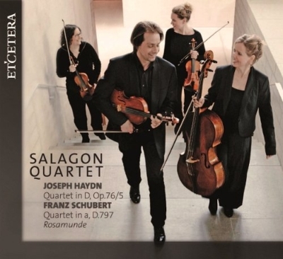 Couverture QUATUOR CORDES OP.76:5 (+ SCHUBERT: QUATUOR D.797) de Joseph [Franz] HAYDN