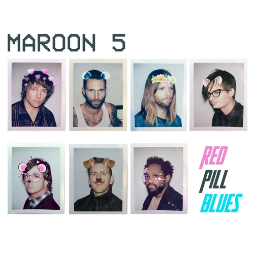 Couverture RED PILL BLUES de MAROON 5