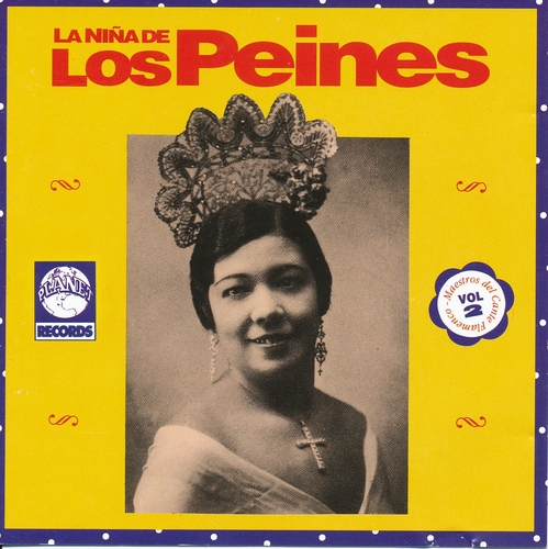 Couverture MAESTROS DEL CANTE FLAMENCO VOL. 2 de LA NIÑA DE LOS PEINES