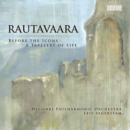 Couverture BEFORE THE ICONS / A TAPESTRY OF LIVE de Einojuhani RAUTAVAARA