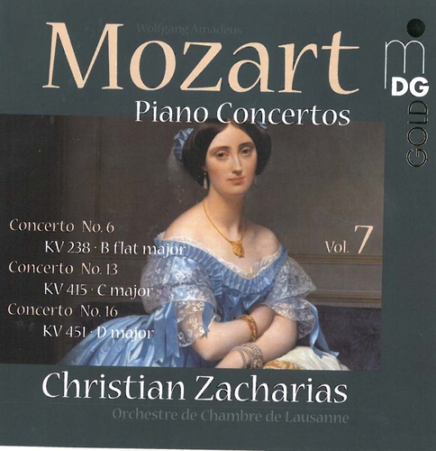 Couverture CONCERTO PIANO  6,13,16 de Wolfgang Amadeus MOZART