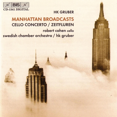 Couverture CELLO CONCERTO de Heinz Karl GRUBER