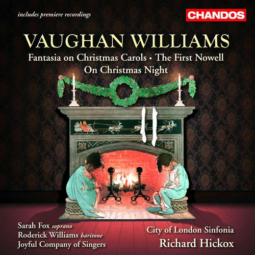 Couverture FANTASIA ON CHRISTMAS CAROLS/THE FIRST NOWELL de Ralph VAUGHAN WILLIAMS