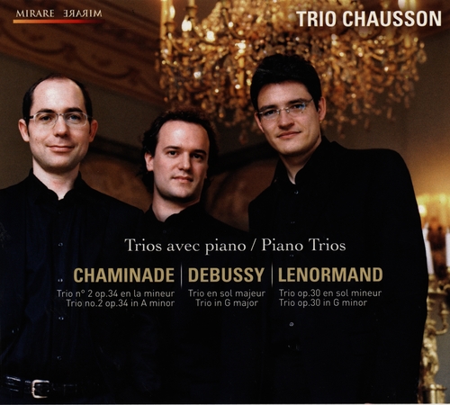 Couverture TRIO CLAVIER (+ CHAMINADE, LENORMAND) de Claude DEBUSSY