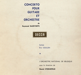 Image du média "CONCERTO GUITARE de Raymond BAERVOETS"