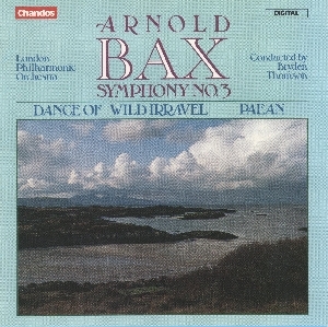 Couverture SYMPHONIE 3 / DANCE OF WILD IRRAVEL / PAEAN de Arnold [Sir] BAX