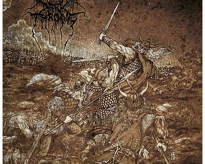 Couverture THE UNDERGROUND RESISTANCE de DARKTHRONE