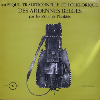 Couverture MUSIQUE TRADITIONNELLE & FOLKLORIQUE DES ARDENNES BELGES de ZUNANTS PLANKETS