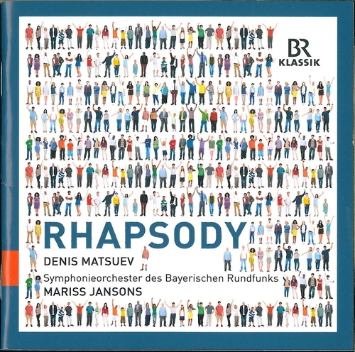 Couverture RHAPSODY (CHABRIER/ ENESCU/ RAVEL/ GERSHWIN/ LISZT)