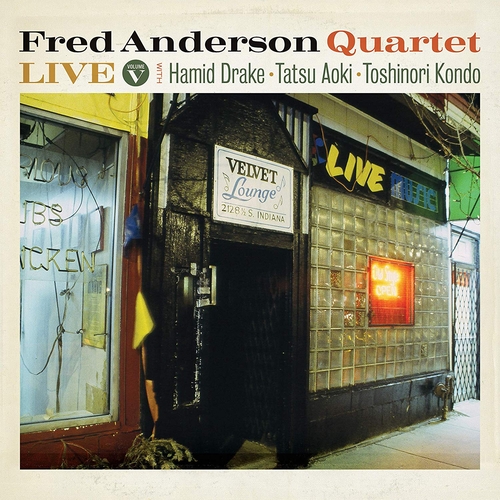 Couverture LIVE VOLUME V de Fred ANDERSON QUARTET