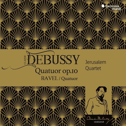 Couverture QUATUOR CORDES OP.10 (+ RAVEL) de Claude DEBUSSY