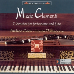 Image du média "SONATES PIANO FLÛTE OP.2:3,5 / OP.3:1,3 / OP.4:1,4 / OP.13:1 de Muzio CLEMENTI"