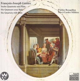 Image du média "6 QUATUORS AVEC FLÛTE de François-Joseph GOSSEC"