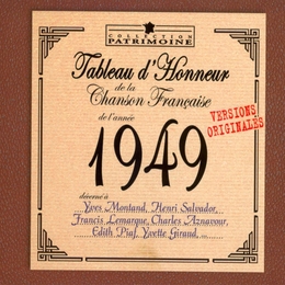 Image du média "TABLEAU D'HONNEUR DE LA CHANSON FRANCAISE 1949"