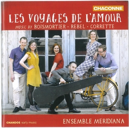 Image du média "LES VOYAGES DE L'AMOUR (+ REBEL/ + CORRETTE) de Joseph Bodin de BOISMORTIER"