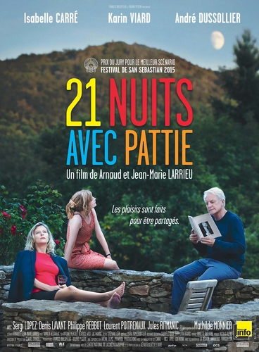 Couverture 21 NUITS AVEC PATTIE de Arnaud LARRIEU