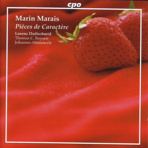 Couverture PIÈCES DE CARACTÈRE de Marin MARAIS