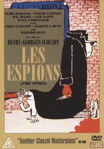 Couverture LES ESPIONS de Henri-Georges CLOUZOT