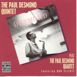 Image du média "THE PAUL DESMOND QUINTET/QUARTET de Paul DESMOND"