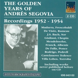 Image du média "SEGOVIA - RECORDINGS 1952-1954"