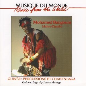 Couverture GUINÉE: PERCUSSIONS ET CHANTS BAGA de Mohamed BANGOURA