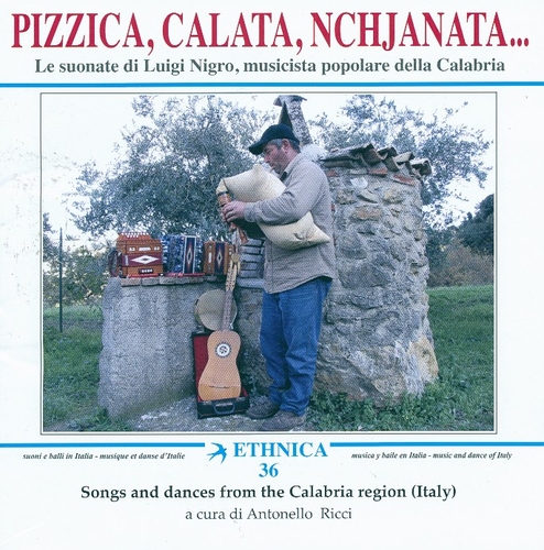 Couverture ETHNICA 36: PIZZICA, CALATA, NCHJANATA... (CALABRIA) de Luigi NIGRO