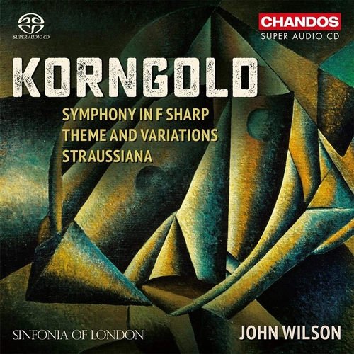 Couverture SYMPHONIE OP.40 - THEME & VARIATION OP.43 - STRAUSSIANA de Erich Wolfgang KORNGOLD