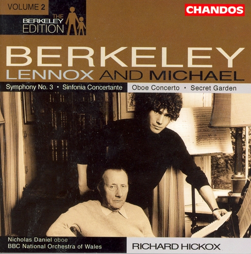 Couverture SYMPHONIE 3 / SINFONIA CONCERTANTE (+ MICHAEL BERKELEY) de Lennox [Sir] BERKELEY