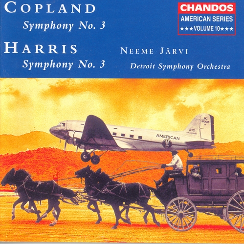 Couverture SYMPHONIE 3 (+ HARRIS) de Aaron COPLAND