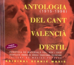 Image du média "ANTOLOGIA DEL CANT VALENCIA D'ESTIL"