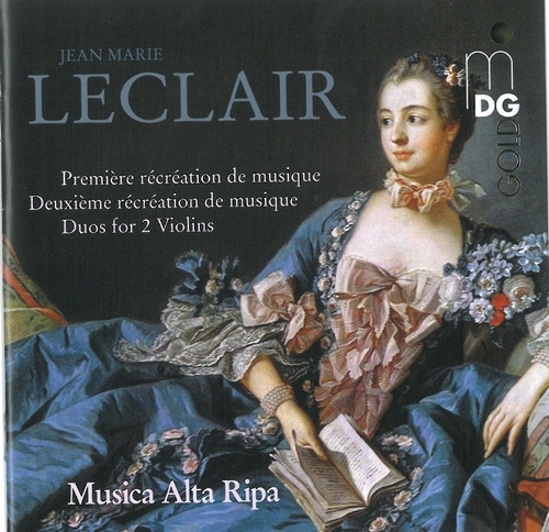 Couverture RÉCRÉATIONS DE MUSIQUE 1 & 2/ DUOS POUR 2 VIOLONS de Jean-Marie LECLAIR