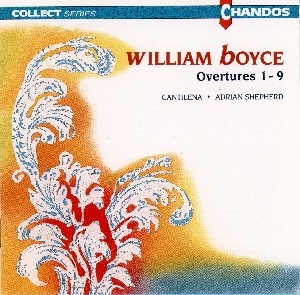 Couverture OUVERTURES 1-9 de William BOYCE