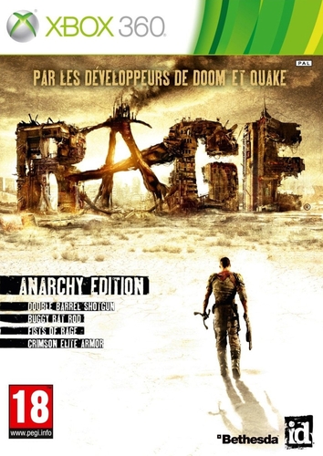 Couverture RAGE - XBOX360