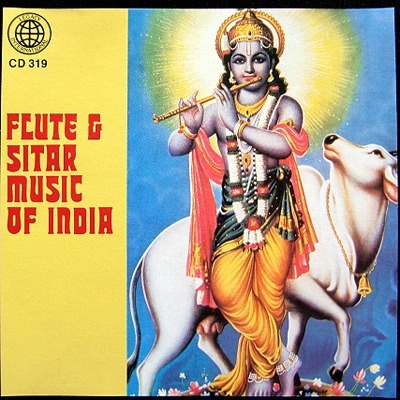 Couverture FLUTE & SITAR MUSIC OF INDIA de Vijay Raghav RAO