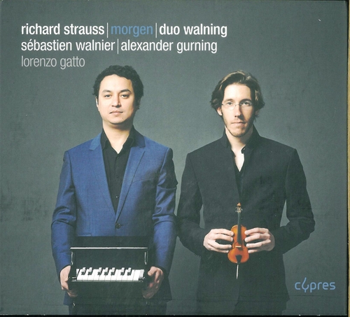 Couverture MORGEN de Richard STRAUSS