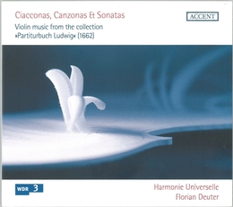 Image du média "CIACCONAS, CANZONAS ET SONATAS (BERTALI/ SCHMELZER/ NICOLAI/"