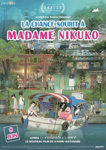 Couverture LA CHANCE SOURIT À MADAME NIKUKO de Ayumu WATANABE